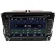 1 Set Car Radio 7-inch Universal Navigation Smart Bluetooth-compatible Multimedia Reversing Video Compatible For Magotan black