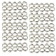 100 Pieces / Bag Stainless Steel 1/2 PEX Clamp Ring Crimping Ring Accessories Silver