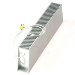 1000w Aluminium Shell Braking Resistor Resistance Dummy Load Heat Dissipation Silver 15Ω