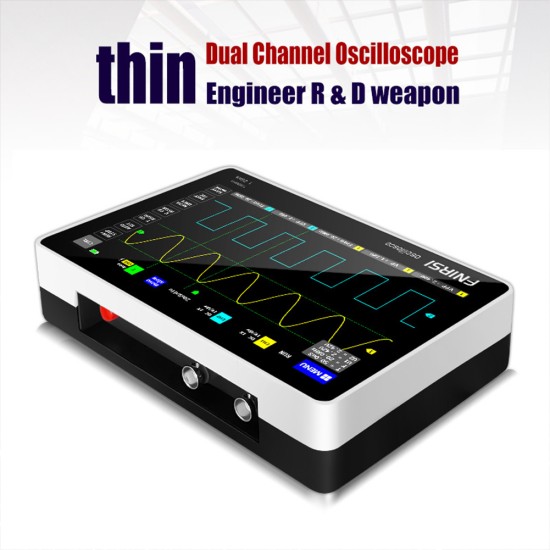 1013d Portable Storage Oscilloscope Kit Dual Channel Digital Touch-screen Panel Oscilloscope 100M Bandwidth 1GS Sampling Rate (New FNIRSI 1013D English)