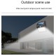 112led Outdoor Cob Solar Lights Built-in Lithium Battery Intelligent Human Body Sensor Garden Wall Lamp