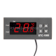 12V/24V/110V/220V STC-1000 Digital Temperature Controller Thermostat NTC K Gray Orange 12V
