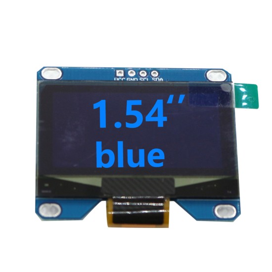 1.54inch 4pin Oled Module Fpc Display 128x64 I2c Interface White