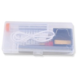 15W Electric Soldering Iron Kit Portable USB Wireless Welder Cordless Lithium Battery Soldering Pen Set