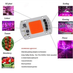15W/20W/30W/50W LED COB Full Spectrum Plant Growth Lamp 380-840nm