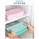 18 Grids Ice Cream Mold Silica Gel Ice Box Kitchen Bar Homemade Ice Hockey Ball Moulds 24mm water drop cyan + dropper
