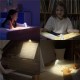 1W Led Book Light USB Rechargeable Portable 3 Brightness Adjustable Clip-on Reading Light Gift for Book Lovers Black