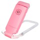 1W Led Book Light USB Rechargeable Portable 3 Brightness Adjustable Clip-on Reading Light Gift for Book Lovers White