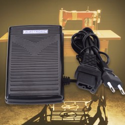 200-240V Home Sewing Machine Foot Control Pedal W Cord for Sewing Tools EU Plug Black
