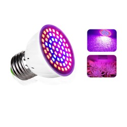 220V Led Plant Grow Lights Cup E27 Indoor Fill Light Cup for Indoor Plants Veg Flower E27-80 Beads