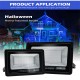 220v 50W Led Uv Flood Light Waterproof Fluorescent Stage Lamp for Party Halloween Decoration