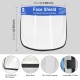 2/5/10PCS Face Shield Transparent Face Guard Spittle Prevention Masks Anti-Splash Protective Mask Cooking Face Covers 10pcs