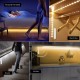 2M Motion Sensor LED String Light for Cabinet Stairs Hallway Under Bed Lighting white light