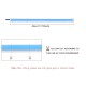 2pcs Automotive LED Turn Signal Driving Light Belt, Ultra-thin Light Guide Strip Two-color Streamer Turn Decorative Light Accessories 60CM ice blue yellow pair