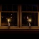 2pcs Solar Led Candle Light Waterproof Flameless Lamp with Suction Cups for Outdoor Indoor Window Decoration