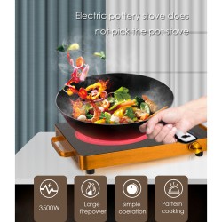 3500w Electric Ceramic Stove Led Digital Display Household High-power Ceramic Cooker Multi-functional