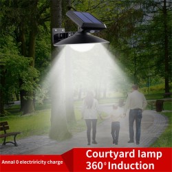 3.6v 10w Led Solar Street Lights Outdoor Ip65 Waterproof Sensor Wall Light Garden Fence Yard Lamp