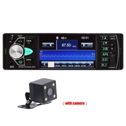 4.1 inch HD Car MP5 Bluetooth Hands-free Vehicle MP5 Player Card Radio 4022D with Rear Camera black