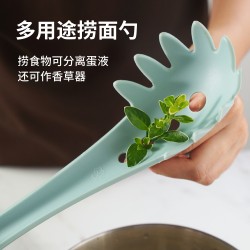 4Pcs/Set High Temperature Resistant Nylon Kitchen Utensils Non-stick Cooking Shovel Spoon Food Clip 4Pcs/Set