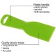 5pcs Plastic Flexible Paint Scraper Razor Blades Tool Steel Blades for Painting Green