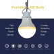 5v Touch Dimming Bulb  Lamp Usb Charging Energy Saving Super Bright Led Bulb Camping Emergency Light (cord Length 2.5 Meters) 6500K (cool white)