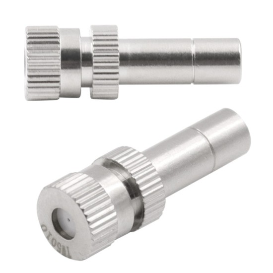 6mm Connectors Low Pressure Fogging Nozzle Water Spray Nozzle Humidification Dust Removal Cooling 0.7mm