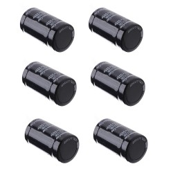 6pcs 2.7V 500F 60x35mm Farad Capacitor for Battery Vehicle Rectifier Balanced Voltage Audio/Speaker