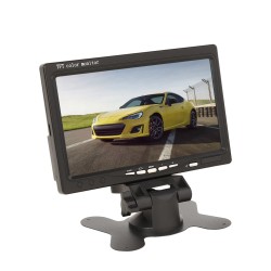 7 Inch HD Screen Car Monitor Usb 2-way Video Input Player Reversing Display AV interface