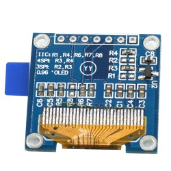 7-pin Gnd 0.96inch Oled Display 128x64 Ssd1306 Chip Spi Ultra-low Power Consumption Display Module White