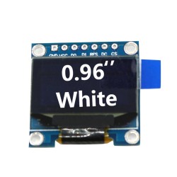 7-pin Gnd 0.96inch Oled Display 128x64 Ssd1306 Chip Spi Ultra-low Power Consumption Display Module White