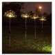 90/120 Leds High Brightness Ground Plug Solar  Lights Outdoor Lawn Fairy Lighting Lamp For Gardens Courtyards Weddings Decoration 120 Lights Cool White