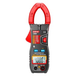 ANENG CM80 Digital Clamp Meter 4000 Counts AC/DC Voltage AC Current NCV Automatic Range Universal Meter Red