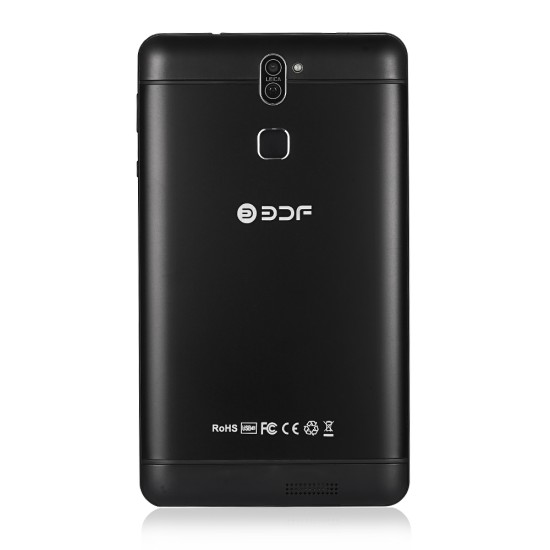 BDF706 7inch 3G Phone Call Tablet PC Android 6.0 Quad Core 1G+16G WiFi Bluetooth Laptop EU Plug black_1GB+16GB