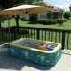 Baby Pvc Inflatable Swimming Pool Home Foldable Pool Inflatable Kids Play Bathing Tub Toy blue_1.5 meters