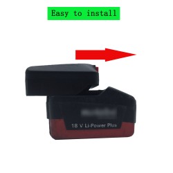 Battery Adapter Compatible for Metabo 18v Li-ion Battery Convert to Bosch 18v Pba Li-ion Battery Converter