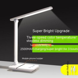 Children Led Reading Lights 390ml 3 Colors Adjustable Eye Protection Wireless Charging Desk Lamp Rechargeable