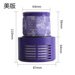 HEPA Filter Exhausting Air Strainer for Dyson V10 Vacuum Cleaner Parts U.S. Edition
