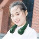 Hanging Neck Fan Portable Bladeless Electric Fan USB Rechargeable Mini Necklace Blower Green
