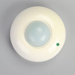 Intelligent PIR Sensor Human Infrared Motion Sensor Light Switch Ceiling Recessed Switch white