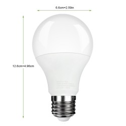 LED  Light Bulb, 7W Daylight White 3000K LED Energy Saving Light Bulbs(6 Pcs)
