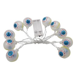 LED Halloween Decorative Double-sided Ghost Eyes String Light Home Party Decor