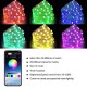 Led Christmas Tree Lamp Bluetooth App Controlled RGB Colorful Usb String Lights 15 meters 150 lights