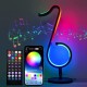 Led Musical Note Light Colorful RGB Atmosphere Table Lamp Bedside Night Light for Bedroom Office Home