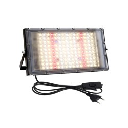 Led Plant Grow Light Full Spectrum 380-840nm Sunlight Growing Lamp with Stand for Indoor Plants Veg Flower 100W