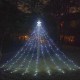 Led String Lights 10lm 8 Modes Outdoor Super Bright Christmas Decorations for Courtyard Garden Porch Colorful
