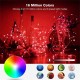 Led String Lights USB Charging App Remote Control with Memory Function 10 Meters 100 Lights