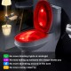 Led Toilet Night Light Energy Saving Bathroom Motion Activated Sensor Lamp