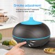 Led Ultrasonic Aromatherapy Humidifier Low Noise Remote Control Essential Oil Aroma Diffuser Air Purifier US Plug