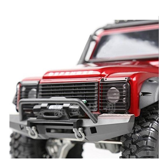 Metal Light Guards for TRX4 Land Rover Defender Traxxas T4 TRX-4 Simulation Grille Protective Lampshade black