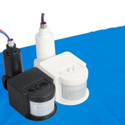 PIR Infrared Motion Sensor Time Adjustable Detector for Floodlight